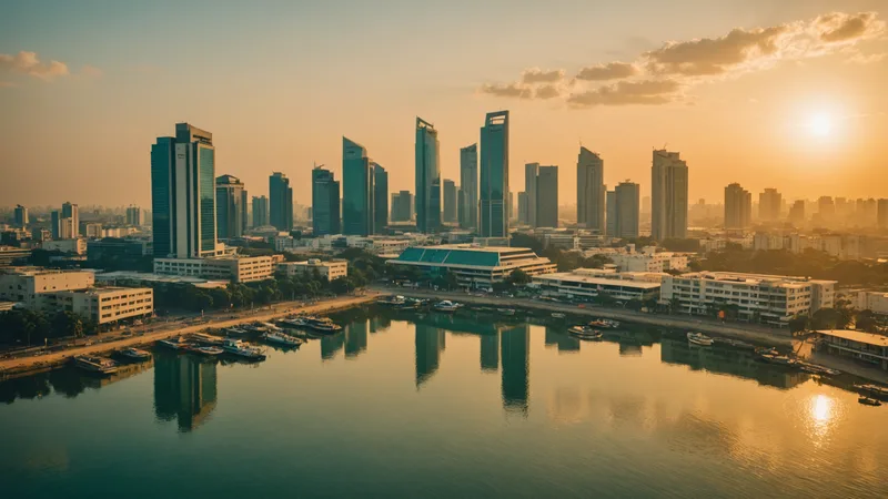 Lagos Victoria Island skyline representing the Nigerian import finance market