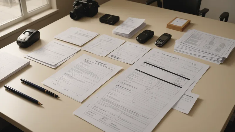Nigerian trade finance document set — commercial invoice, bill of lading, and packing list